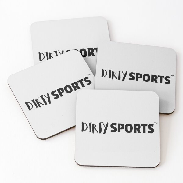 Artikelvorschau, Klassisches DIRTY SPORTS-Logo mit TM. Schwarzer Text entworfen und verkauft von DirtySports.