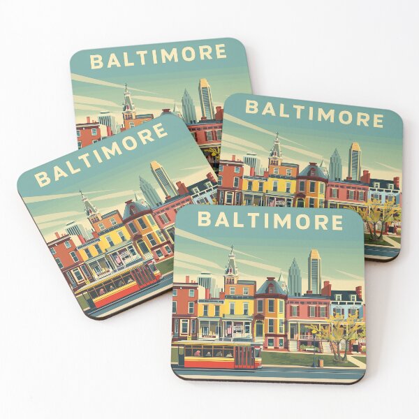 Item preview, Baltimore Print Baltimore Vector Art  designed and sold by nomiraclehere.