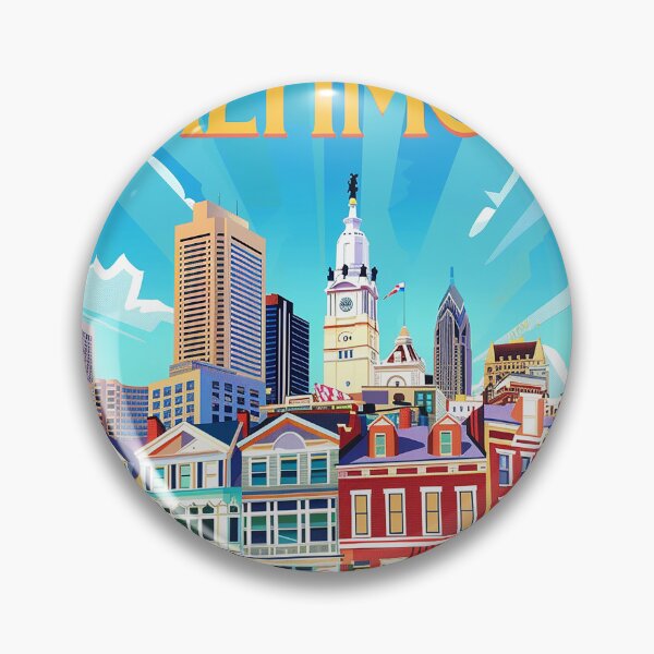 Artikelvorschau, Baltimore Druck Baltimore Vektorgrafiken entworfen und verkauft von nomiraclehere.