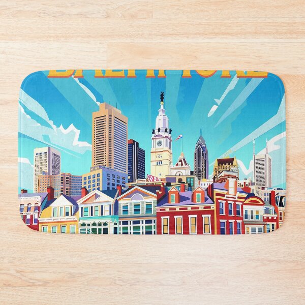 Item preview, Baltimore Print Baltimore Vector Art  designed and sold by nomiraclehere.