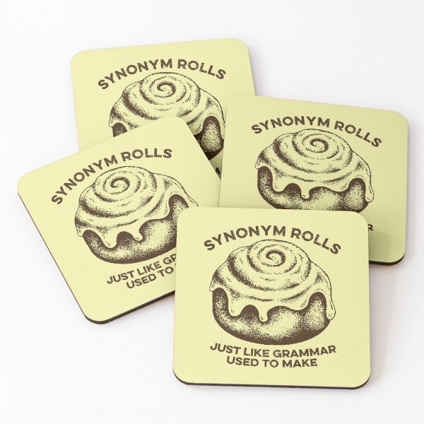Item preview, Synonym Rolls Just Like Grammar Used to Make designed and sold by zeviwanty.