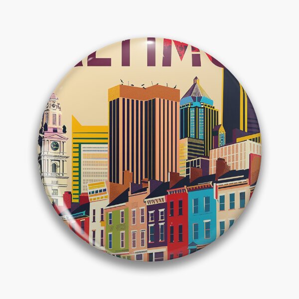 Artikelvorschau, Baltimore Druck Baltimore Vektorgrafiken entworfen und verkauft von nomiraclehere.
