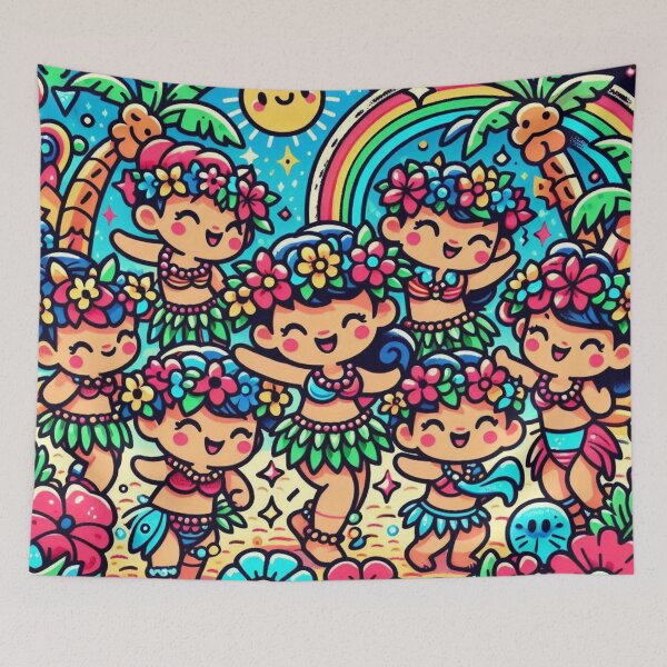 Item preview, Enchanting Hula Kids - 030 designed and sold by sagaofsilence.