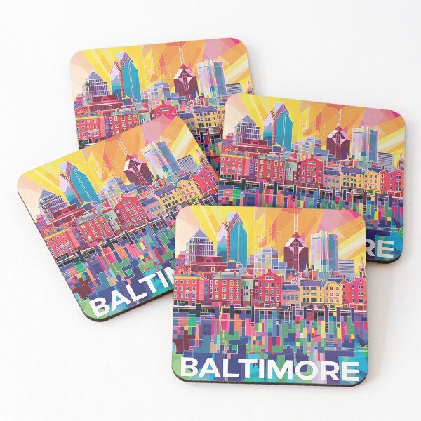 Item preview, Baltimore Print Baltimore Vector Art  designed and sold by nomiraclehere.
