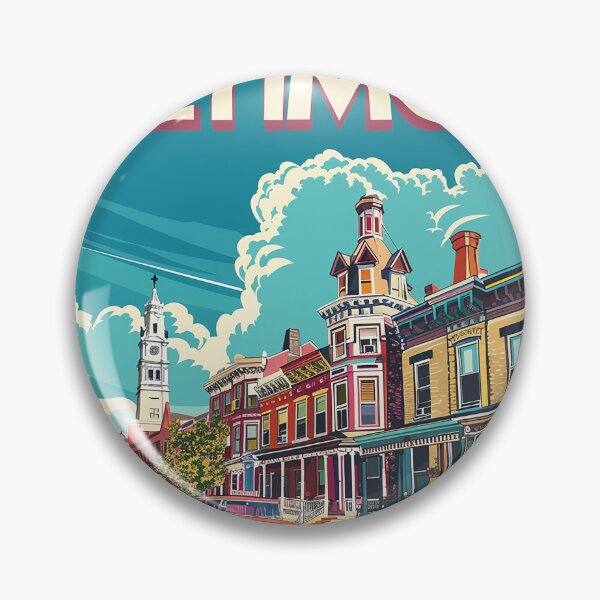 Artikelvorschau, Baltimore Druck Baltimore Vektorgrafiken entworfen und verkauft von nomiraclehere.