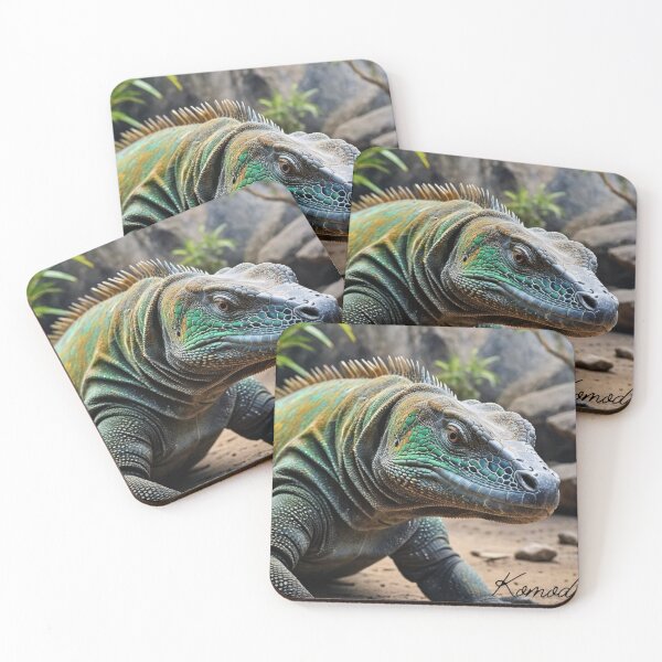 Item preview, Komodo Animal Watercolor Painting LOGO T-Shirts designed and sold by MTWOA.