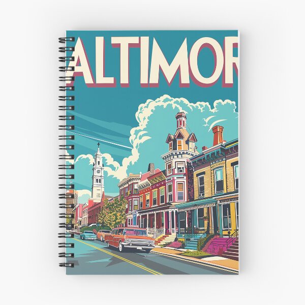Item preview, Impresión De Baltimore Arte Vectorial De Baltimore designed and sold by nomiraclehere.