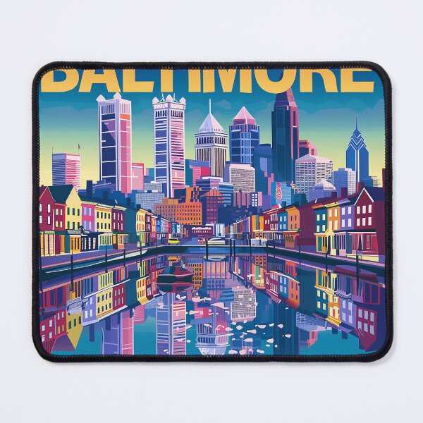 Item preview, Baltimore Print Baltimore Vector Art designed and sold by nomiraclehere.