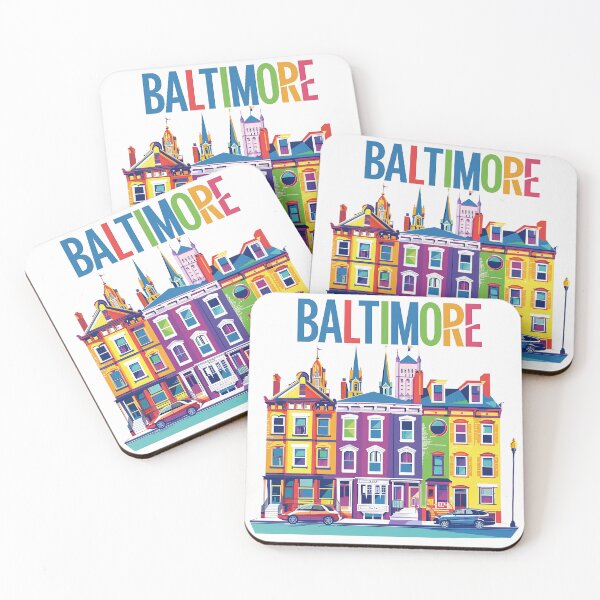Item preview, Baltimore Print Baltimore Vector Art  designed and sold by nomiraclehere.