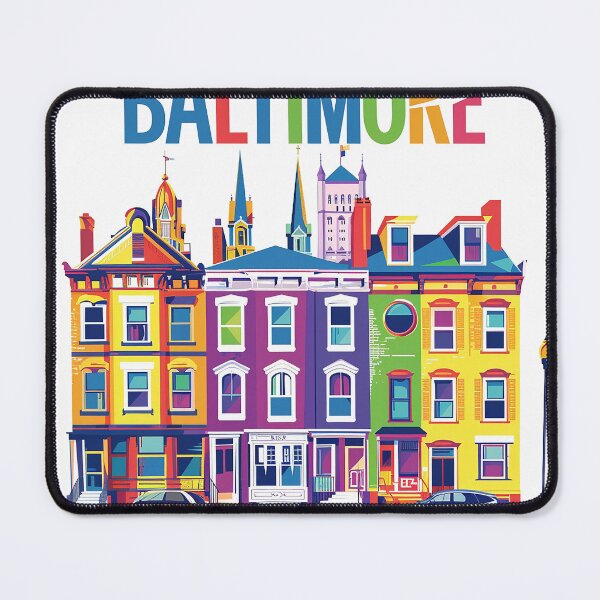 Item preview, Baltimore Print Baltimore Vector Art  designed and sold by nomiraclehere.