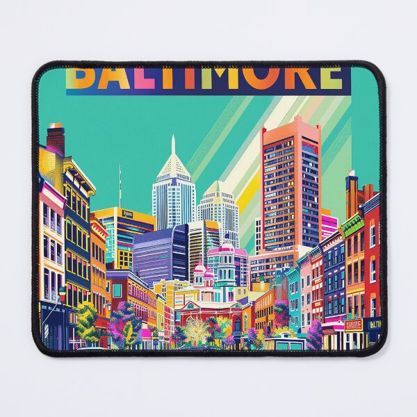 Item preview, Baltimore Print Baltimore Vector Art designed and sold by nomiraclehere.