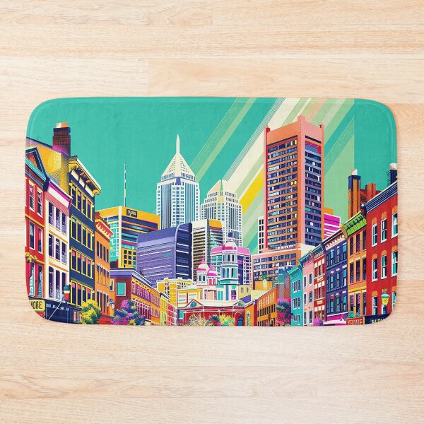 Item preview, Baltimore Print Baltimore Vector Art  designed and sold by nomiraclehere.