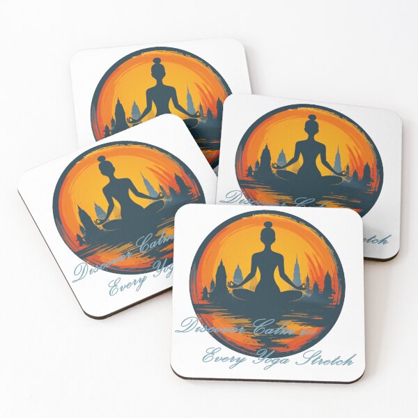 Item preview, Discover Calm in Every Yoga Stretch designed and sold by MorrinaStyle.