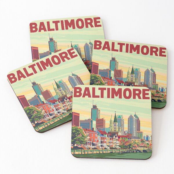Item preview, Baltimore Print Baltimore Vector Art  designed and sold by nomiraclehere.