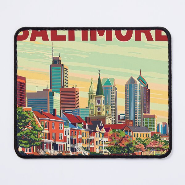 Item preview, Baltimore Print Baltimore Vector Art designed and sold by nomiraclehere.