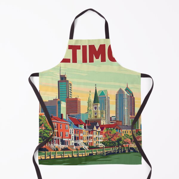 Item preview, Baltimore Print Baltimore Vector Art designed and sold by nomiraclehere.
