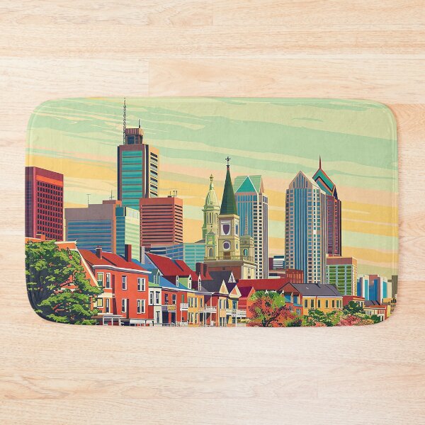Item preview, Baltimore Print Baltimore Vector Art  designed and sold by nomiraclehere.