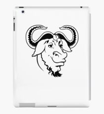 GNU Head OS Official Logo Mascot T-Shirt iPad Case/Skin