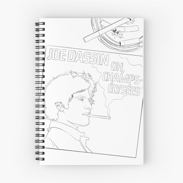 Item preview, Vintage Joe Dassin coloring designed and sold by PersephonesArt7.