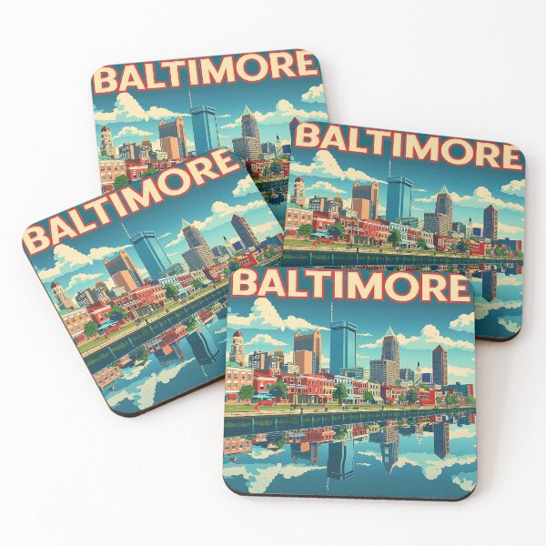 Item preview, Baltimore Print Baltimore Vector Art  designed and sold by nomiraclehere.