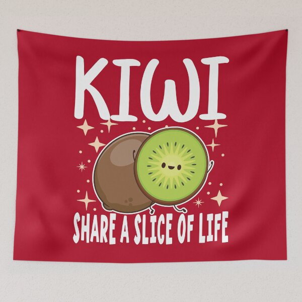 Item preview, Kiwi share a slice of life designed and sold by samah82.