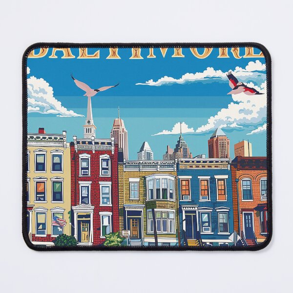 Item preview, Baltimore Print Baltimore Vector Art  designed and sold by nomiraclehere.