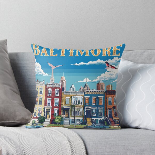 Artikelvorschau, Baltimore Druck Baltimore Vektorgrafiken entworfen und verkauft von nomiraclehere.