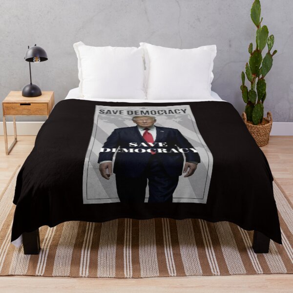 Item preview, save democracy - Donald Trump designed and sold by Paulina Szymoniak.