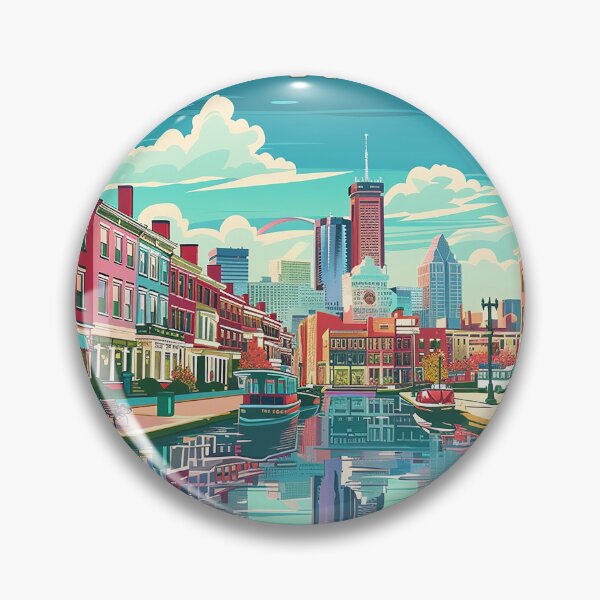 Artikelvorschau, Baltimore Druck Baltimore Vektorgrafiken entworfen und verkauft von nomiraclehere.