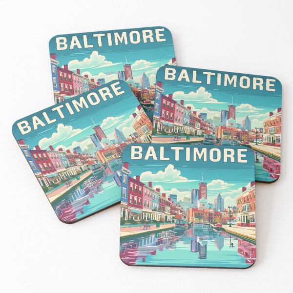 Item preview, Baltimore Print Baltimore Vector Art  designed and sold by nomiraclehere.