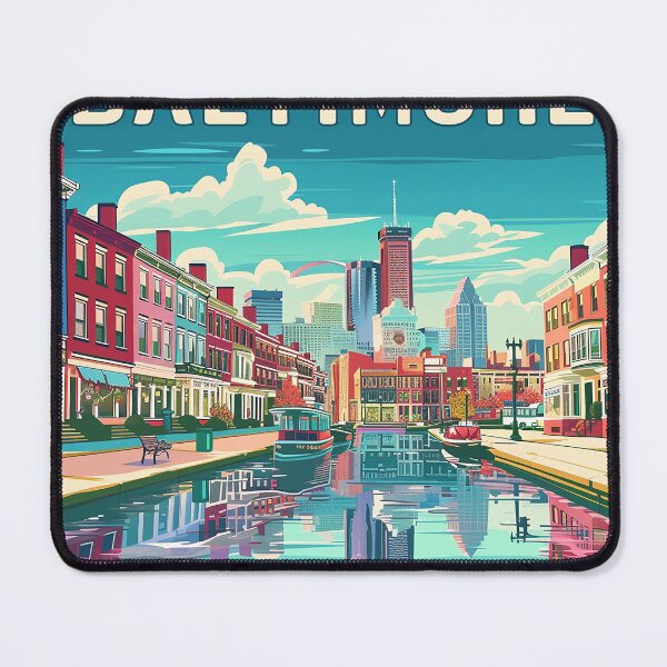 Item preview, Baltimore Print Baltimore Vector Art  designed and sold by nomiraclehere.