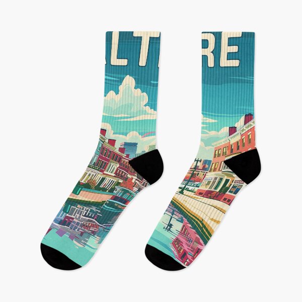 Item preview, Impresión De Baltimore Arte Vectorial De Baltimore designed and sold by nomiraclehere.