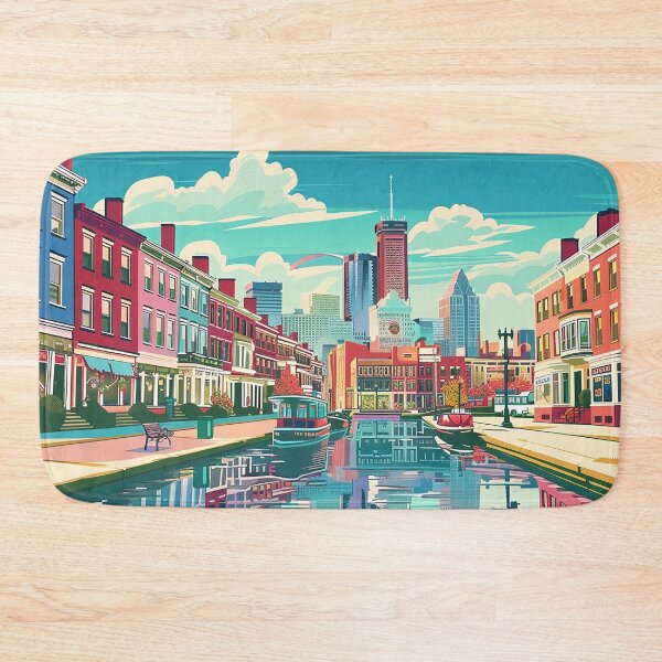 Item preview, Baltimore Print Baltimore Vector Art  designed and sold by nomiraclehere.