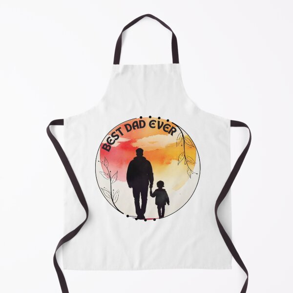 Item preview, Best Dad Ever, With Son & Sunset designed and sold by NavyB7480.