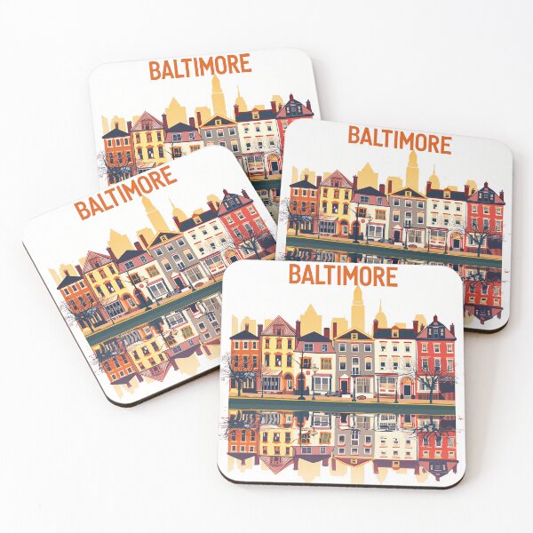 Item preview, Baltimore Print Baltimore Vector Art  designed and sold by nomiraclehere.