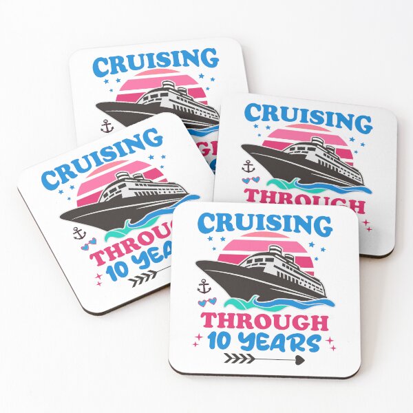 Item preview, Cruising Through 10 Years Wedding Anniversary designed and sold by HandicraftArt.