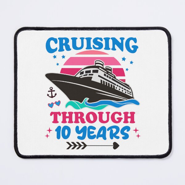 Item preview, Cruising Through 10 Years Wedding Anniversary designed and sold by HandicraftArt.
