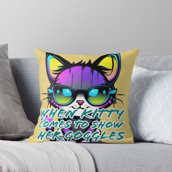 Item preview, When Kitty Comes To Show Her Goggles designed and sold by DesignPrePress.