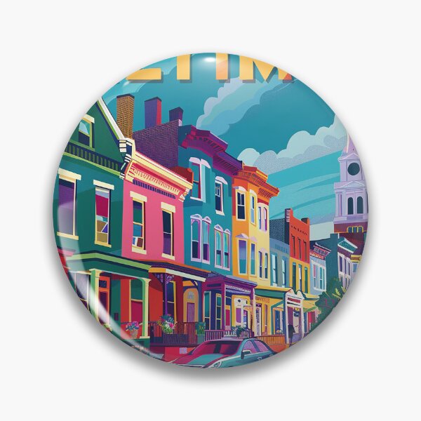 Artikelvorschau, Baltimore Druck Baltimore Vektorgrafiken entworfen und verkauft von nomiraclehere.