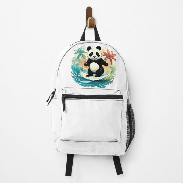 Item preview, Panda on the surf designed and sold by KagayakuStore.