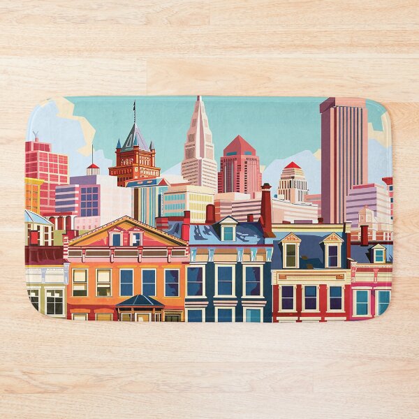 Item preview, Baltimore Print Baltimore Vector Art  designed and sold by nomiraclehere.