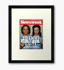 Natural Born Killers Framed Print
