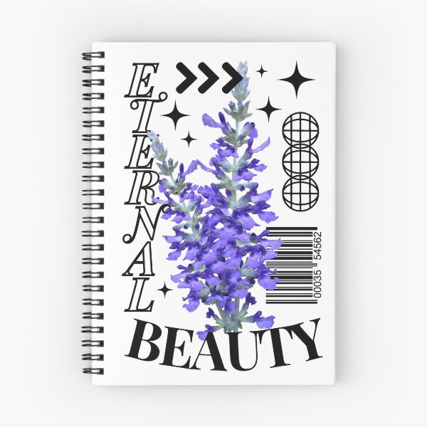 Item preview, Purple Flower with Black Text designed and sold by AveryZi.