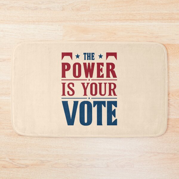 Item preview, The Power is Your Vote - Empowering for save Democracy designed and sold by FEBRICAST.
