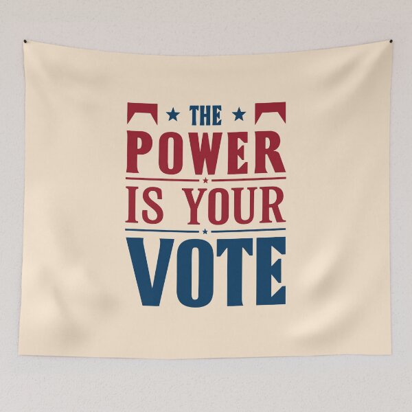 Item preview, The Power is Your Vote - Empowering for save Democracy designed and sold by FEBRICAST.