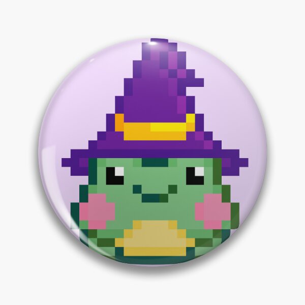 Item preview, Magic Froggy pixel-art designed and sold by beyourzelf.