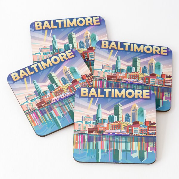 Item preview, Baltimore Print Baltimore Vector Art  designed and sold by nomiraclehere.