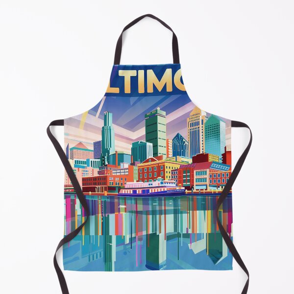 Item preview, Baltimore Print Baltimore Vector Art designed and sold by nomiraclehere.