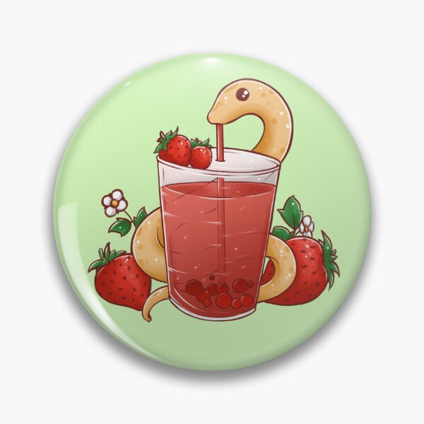 Item preview, Strawberry Snake designed and sold by SenCrossArt.