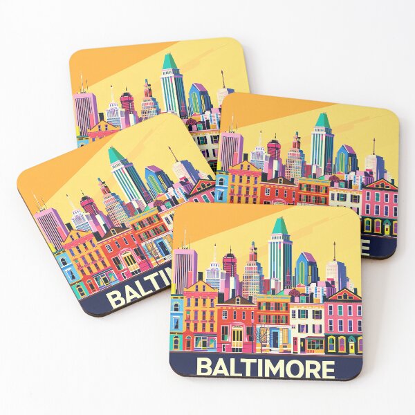 Item preview, Baltimore Print Baltimore Vector Art  designed and sold by nomiraclehere.